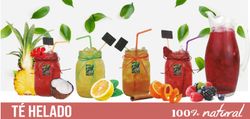 Té helado con ingredientes naturales - Iced Tea
