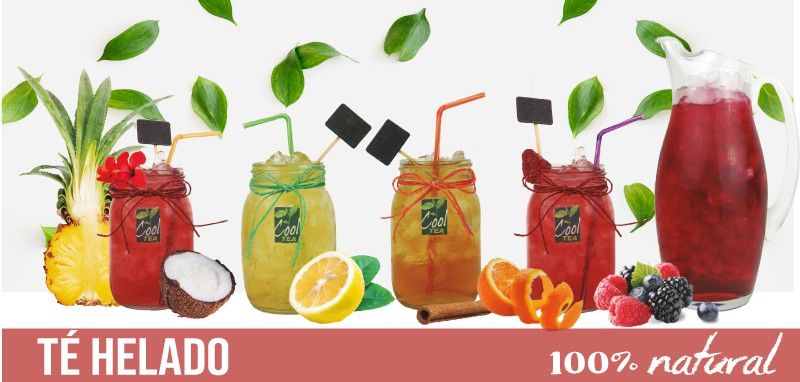 Té helado con ingredientes naturales - Iced Tea