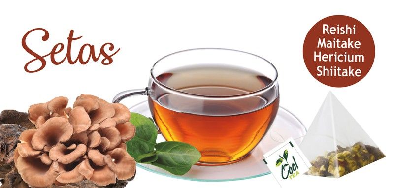 Infusiones con Setas Orientales. Superalimentos.