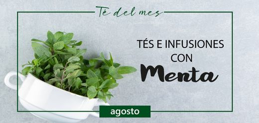 Tés e infusiones con Menta. Té del mes de Agosto