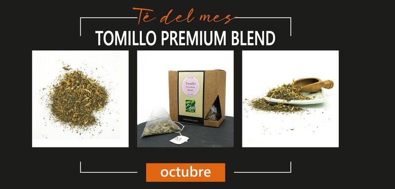 Infusión Tomillo Premium Blend. Té del mes de OCTUBRE