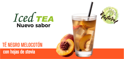 El placer de lo natural: Descubre el nuevo Iced Tea de Té Negro y Melocotón de COOL TEA