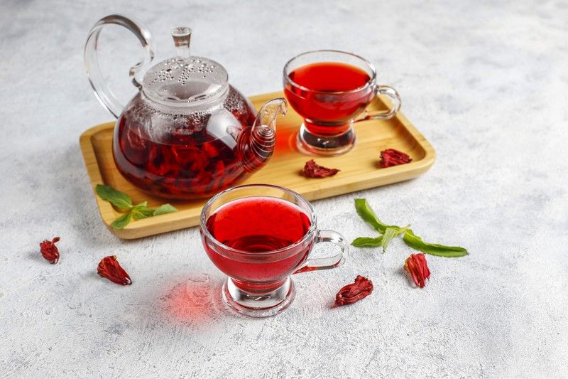 Infusión Karkade o té de Egipto