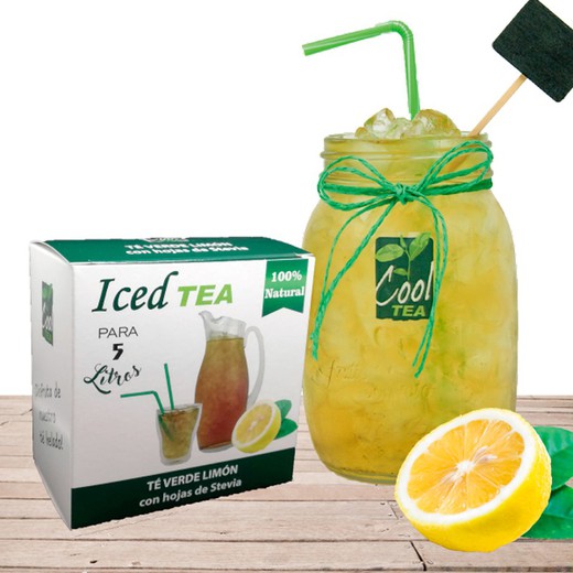 Té Helado: Té Verde con limón Iced Tea