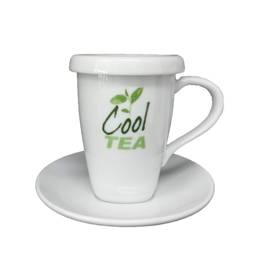 Mug de cerámica 0,30L. COOL TEA