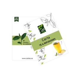 Carta de 20 sabores