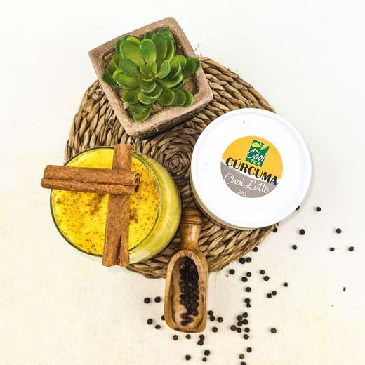 Cúrcuma Chai latte Bio