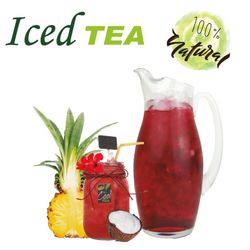 Té helado. Piña Colada Iced Tea