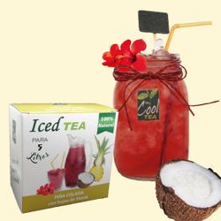Té helado. Piña Colada Iced Tea