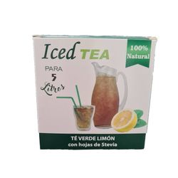 Té Helado: Té Verde con limón Iced Tea
