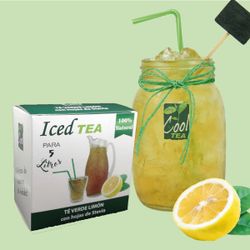 Té Helado: Té Verde con limón Iced Tea