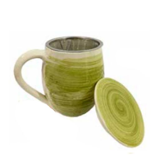 Mug de cerámica 0,30L. Verde