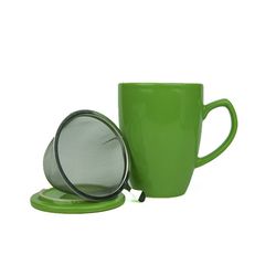 Mug de cerámica 0,35L. Verde