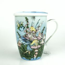 Mug de cerámica 0,35L. Hada celeste