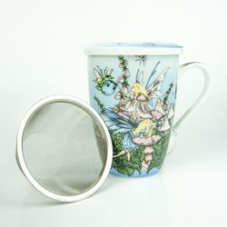 Mug de cerámica 0,35L. Hada celeste