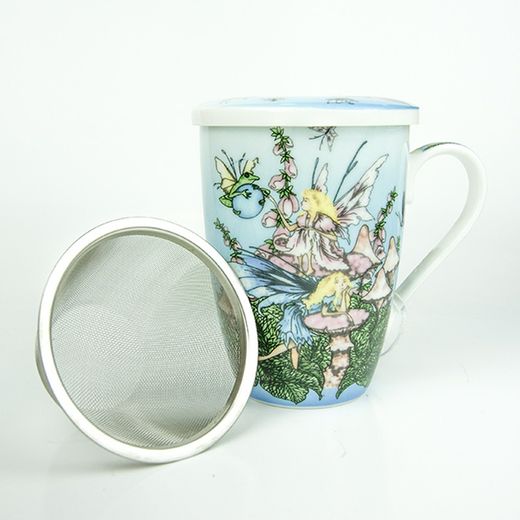 Mug de cerámica 0,35L. Hada celeste