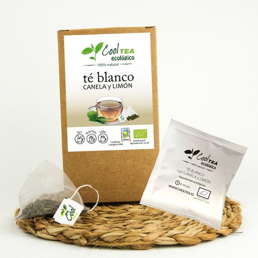 Té Blanco con Canela y limón ECO