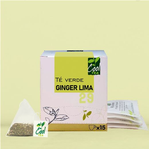 Té Verde Ginger  y Lima. Hostelería 15