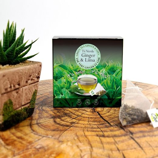 Té Verde Ginger  y Lima. Hostelería 20