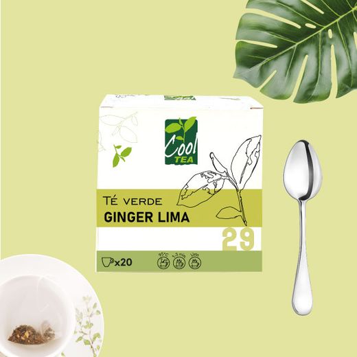 Té Verde Ginger  y Lima. Hostelería 20