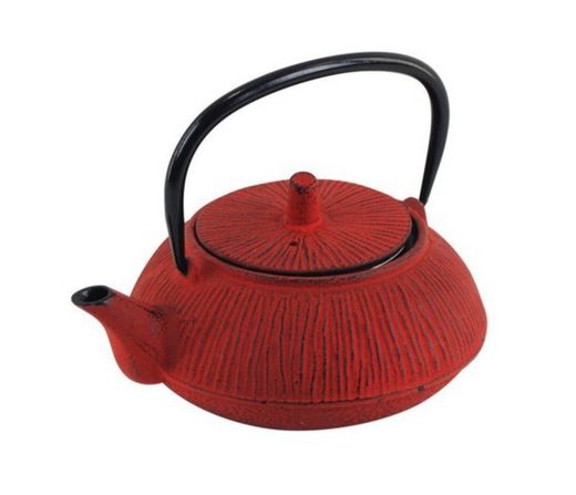 Tetera Hierro Fundido 0,35L Rojo