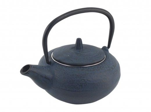 Tetera Hierro Fundido 0,40L Azul marino