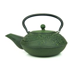 Tetera Hierro Fundido 0,70L Verde dragón