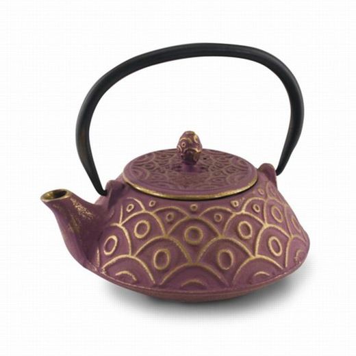 Tetera Hierro Fundido 0,80L Lila